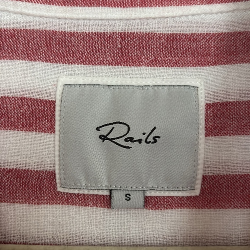 Rails Charli Linen Blend Button Up - Picture 4 of 7